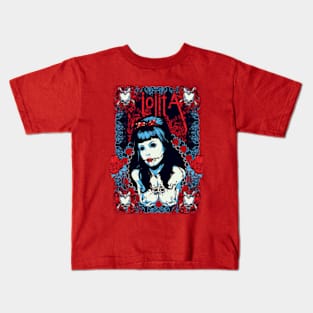 Lolita horror tattoo girl Kids T-Shirt